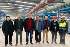 年关将至，董事长边程多地视察项目进度，慰问坚守员工